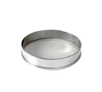 équipement de laboratoire Diamètre 20cm de maille du tamis analytique SS304 d'essai de congé de thé de laboratoire(Hole diam. 1.6 mm)