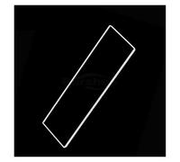 Équipement de laboratoire JGS1 Square Fused Silica UV Quartz Plate High Temperature Resistant Custom Size Ultra Thin Lab Optical Component(L6 W8 T0.3mm)