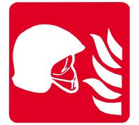 Équipement De Lutte Contre L¿Incendie (10cm) - Sticker/Autocollant