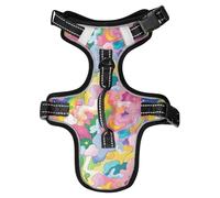 Équipement de marche réfléchissant pour chien, motif abstrait, nuage coloré, étoiles, pour dingo, randonnée, gilets pour grands chiens, Chaleco para perro, taille M