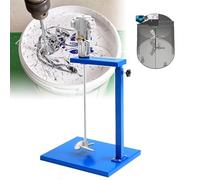 Équipement De Mélange De Peinture (30 L), Mélangeur Pneumatique (levage/43-86 Cm), Mélange Rapide + Vitesses De 50 À 2 600 Tr/min, Léger/facile À Utiliser, Agitateur-dissolveur,Blue