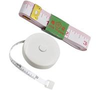 Équipement de mesure utile Dispositif en acier à ressort de 150 cm et ruban flexible de 200 cm pour la couture, l ' artisanat, l ' amélioration de l ' habitat, ruban à mesurer étanche