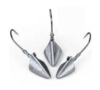 Équipement de pêche, Hameçons 5 pièces hameçons à tête plombée fléchette leurre de pêche au ver Crochet Souple appât Artificiel matériel for la(21g)