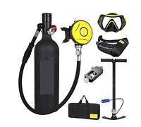 Équipement de plongée DIDEEP X4000Pro 1L Réservoir de Plongée Cylindre d'oxygène Kit de plongée sous-marine Équipement de plongée Air avec sac de rangement