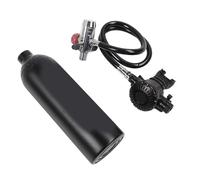 Équipement de Plongée du Réservoir de Plongée, Réservoir Mini-Cuba 1L Impact Amovible - Résistant pour l'exploration sous-Marine (Black)