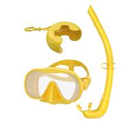 Équipement de plongée - Lunettes de plongée panoramiques anti-fuite, pliables, avec sangle réglable et boîte de protection, équipement de natation sous- pour les amateurs d'île, de tourisme, de