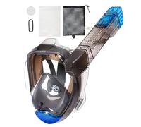 Équipement de plongée pour adultes - Écran anti-buée pour Plongée,Imperméable Anti-buée avec vue panoramique 180° pour les activités de plongée