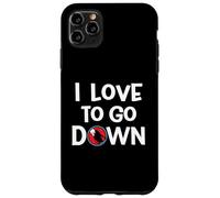 Équipement de plongée sous-Marine - I Love to Go Down Funny Scuba Dive Coque pour iPhone 11 Pro Max