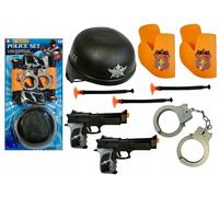 Equipement de police, flèches, pistolets, menottes