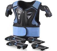 Équipement de Protection Integral pour Enfants, Veste Sportive Adjustable avec Protège-Coudes et Genoux pour Vélo, Skate, Trottinette