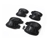 Équipement de protection pour le sport avec genouillère, coudière, absorption des chocs, protection du genou pour adulte, scooter, patinage à roulettes, vélo