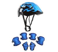 Équipement De Protection Pour Patins - Réseau De Ventilation Complet, Ensemble De Sécurité De Sept Pièces De 235 G, Accessoire De Protection Contre Les Impacts Pour L'équitation En Plein Air, Équipeme