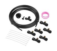 Équipement de pulvérisation de jardin pour la réduction de la chaleur par évaporation et la distribution de l'eau de précision dans les environnements de patio et de cour (6 m)