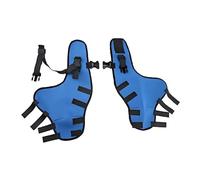 Équipement de récupération pour blessure à la jambe pour animal de compagnie - Genouillère pour déchirure du LCA - Double soutien dorsal réglable pour blessures, arthrose (bleu, S)