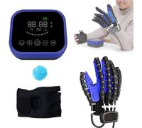 Équipement de récupération pour patients et exercices de la main, gants de robot de rééducation d'auto-entraînement, équipement de rééducation des doigts pour les personnes âgées et l'arthrite pour s