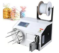 Équipement de regroupement de fermeture de sacs, machine à attaches torsadées activée par capteur, 400 W 60-75 cycles/min for l'emballage domestique et industriel