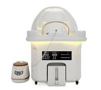 Équipement de Spa pour la Tête, Bassin de Shampoing à Circulation d'eau à Double Contrôle avec réservoir d'eau de 60L +20L Réservoir d'eaux usées, Fonction de Luminothérapie,pour salons et spas set-2