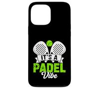 Équipement de Sport de Raquette It's A Padel Vibe pour Hommes Coque pour iPhone 13 Pro Max