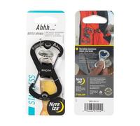 Nite Ize - Mousqueton S-Biner NI-SBO-03-01 - 82 x 45 mm - Noir - 1 pc