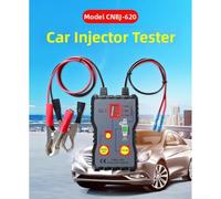 Équipement de test d'injecteur de carburant de voiture 12 V compatible avec les injecteurs de type 620 et quatre paramètres de mode de sortie d'impulsion