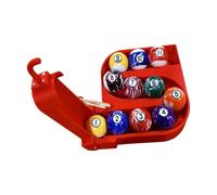 Équipement d'entraînement de billard, support de base stable, 16 x 21,5 x 3 cm, outil d'entraînement de support de balles de billard, libération rapide, renforcement de la mémoire musculaire, pour
