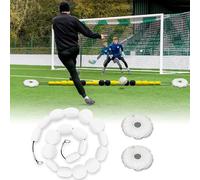 Équipement d'entraînement de football - Déflecteur de réflexe et d'agilité avec poches d'eau - Aides essentielles pour l'amélioration des compétences et le développement des gardiens de but
