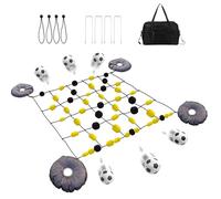 Équipement d'entraînement de gardien de but pour l'agilité et l'amélioration des réflexes, aide à l'entraînement de football professionnel avec plusieurs angles de réfraction