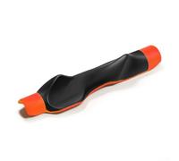 Équipement d'entraînement de golf qui guide le positionnement de la main sur les arbres du club pour prendre en charge le séquençage répété à emporter et descendre pour un meilleur timing (orange)