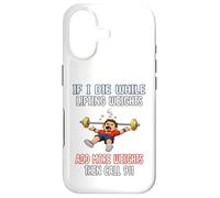 Équipement d'entraînement de Gym Amusant - Si Je meurs en Coque pour iPhone 17