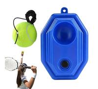 Équipement d'entraînement de tennis, entraîneur de de balle solo, outil de pratique du cordon élastique pour débutants et adultes, appareil de pratique de tennis portable pour la maison, le