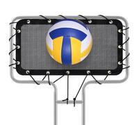 Équipement d'entraînement de volley-ball robuste | de rechange | Équipement de volley-ball en plein air pour adultes et hommes pour la maison, la plage, le jardin