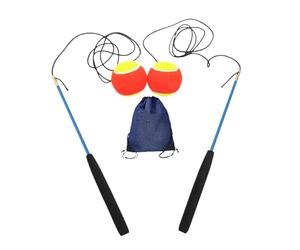 Équipement d'entraînement pour les épaules - Appareil portable de fitness - Balles d'exercice pour la balançoire de bras - Pour hommes, femmes, intérieur et extérieur, maison, salon, salle de sport