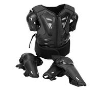 Équipement d'équitation - Équipement de Protection de Moto | Combinaison d'équitation MX Respirante pour de 5 à 12 Ans | Protège-Poitrine, coudières et Genoux, Veste de sécurité et Pantalon