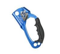 Équipement d'escalade en plein air avec ressort élastique portable de 8 à 12 mm pour camping, recherche, sauvetage, bleu, droite
