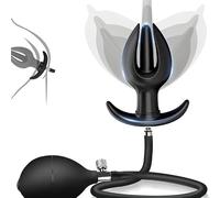 éQuipement D'Exercice Amovible En Silicone éLastique Gonflable Avec Base AntidéRapante, Ensemble D'éTirement Domestique Noir - D-12