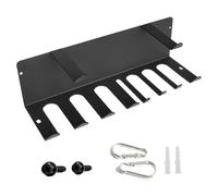 Équipement d'exercice en acier - 8 crochets coudés et supports supérieurs pour rouleaux de résistance, accessoires de gym, accessoires de gym