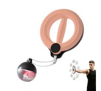 Équipement d'exercice pour Les Bras et Les épaules, Appareil Intelligent pour Bras flasques avec Suivi numérique, entraîneur d'avant-Bras à manivelle à 360°, pour Pink Illuminated Non-Counting Model