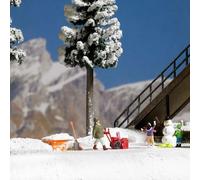 Équipement D'Hiver Neige OO/HO Échelle Busch 1181