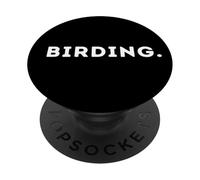 Équipement d'observation des Oiseaux pour Oiseaux Exotiques Sauvages PopSockets PopGrip Adhésif