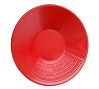 Équipement d'orpaillage Rond de 38 cm avec différentes grilles pour Une séparation Efficace de l'or. Équipement de Prospection Manuel léger en Plastique. (B, 38x38x8cm)
