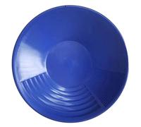 Équipement d'orpaillage Rond de 38 cm avec différentes grilles pour Une séparation Efficace de l'or. Équipement de Prospection Manuel léger en Plastique. (E, 38x38x8cm)