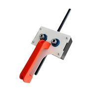 Équipement électrique manuel pour conduits, 30 x 17 x 8 cm, outils pour tirer les câbles, guide passe-câble, outil électricien pour espaces réduits, mur extérieur