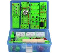 Équipement expérimental de circuits Kit d'expérimentation d'électromagnétisme Circuits de physique Apprentissage de la physique et de l'électromagnétisme Boîte de test de physique