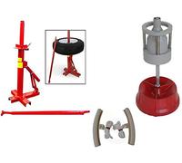EQUIPEMENT EXPRESS SICOBA Démonte Pneu 13'' à 21'' Manuel Auto + Equilibreuse Roue Manuelle Portable + 2 Protèges Jante