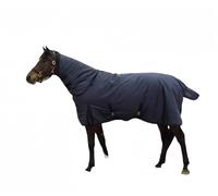 Équipement for chevaux Elite : Gardez une longueur d'avance avec nos couvertures for chevaux durables, imperméables et légères for des aventures en plein air toutes saisons(Black,(longueur dos 145 cm)