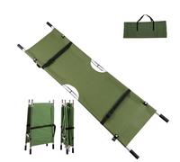 Équipement Médical D'urgence,Civière Pliante En Aluminium For Sauvetage Médical,Civière De Premiers Secours For Monter Les Personnes À L'étage,Équipement D'ambulance(Green)