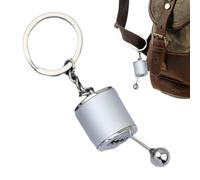Équipement Porte-clés - Metal Gear Keychain | Chaîne de clé à 6 vitesses, modèle créatif de pièce de voiture Chaîne de clé de transmission pour clés de voiture