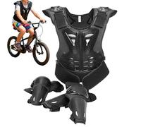 Équipement pour Moto Cross,Protège-Torse avec Protège-Coudes et Protège-Genoux | Équipement De Protection pour Motocross | pour Garçons Filles 8-15 Ans Ski Patin Skate Extérieur