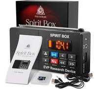 Équipement pour Spirit Box Chasse aux fantômes - Kit de Chasse aux fantômes EVP avec Une Carte Micro SD de 32 GB et Lampe de Poche intégrée