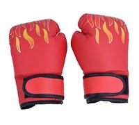 Équipement Protection Boxe Enfants, Rouge pour Muay Thai Kickboxing 7 à 13 Ans, Accessoires Sécurité Sportive pour Formation Familiale Club École